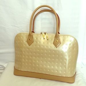 Arcadia Italian Patent Leather Purse